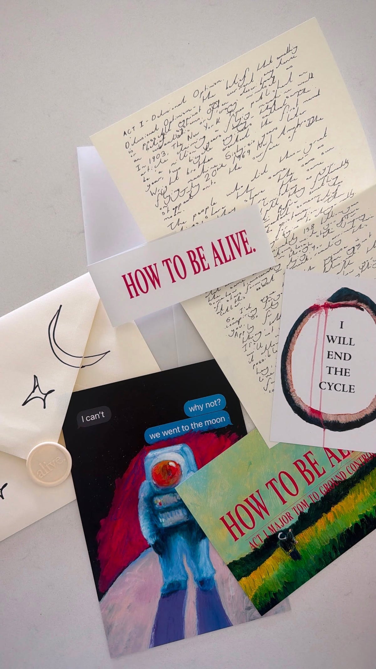 How To Be Alive Print Club