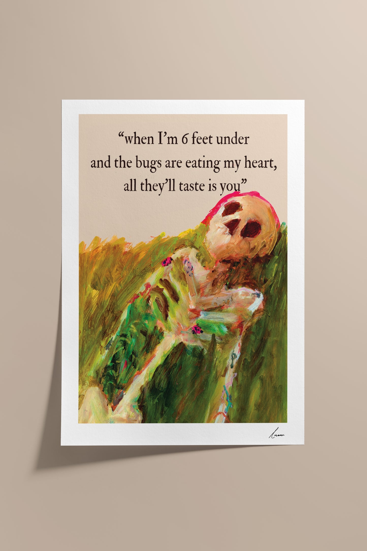 My Sweet Bones Fine Art Print