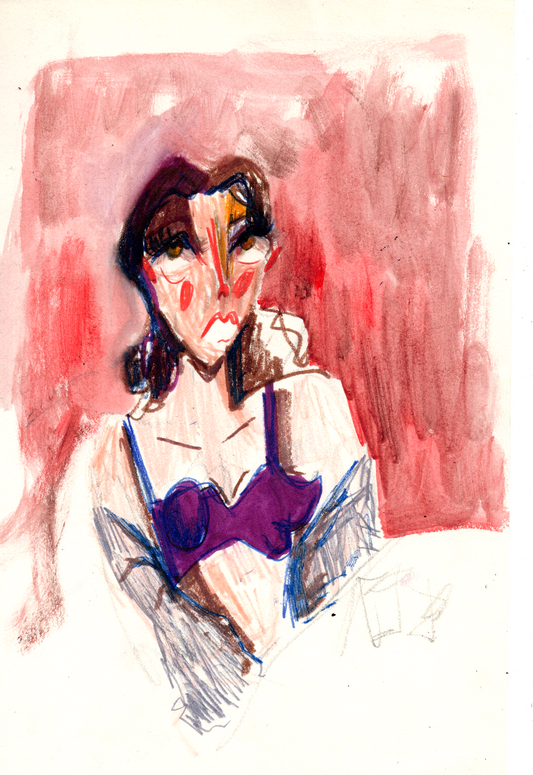 girl at the bar
