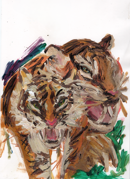 THE TIGER IS OUT