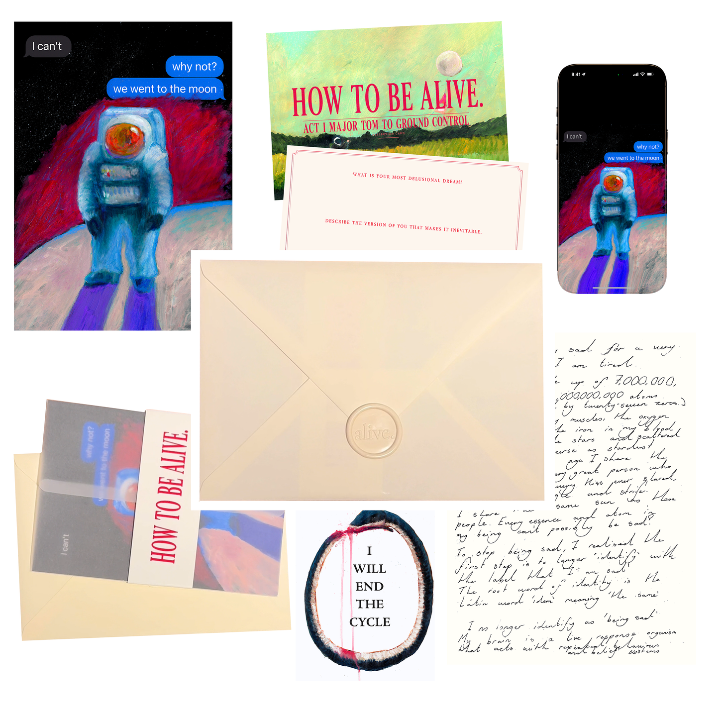 How To Be Alive Print Club Month 1