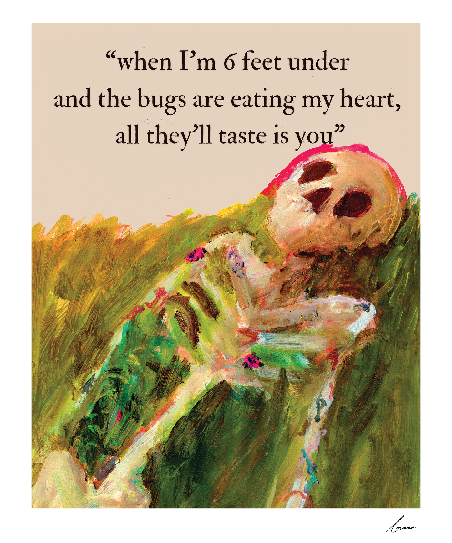 My Sweet Bones Fine Art Print